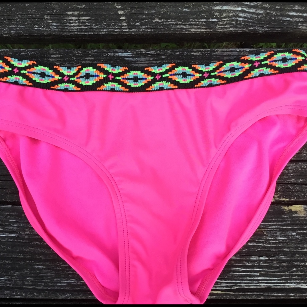 Justice Girls Bikini Bottom Size 12 Pink